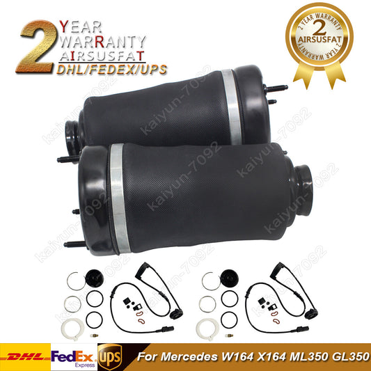 2x Front Air Suspension Spring Bag for Mercedes W164 X164 ML350 GL350 1643206013