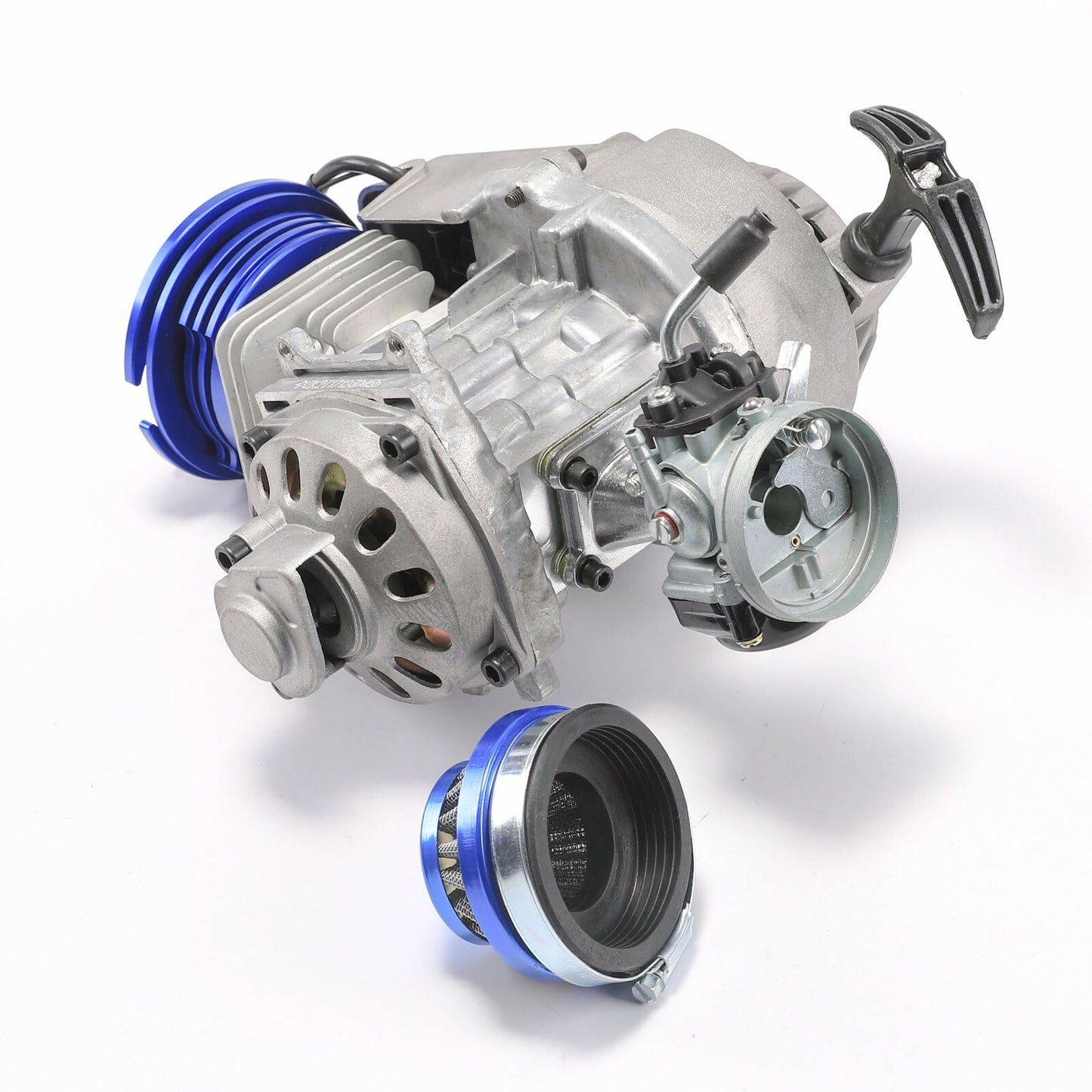 Big Bore 49cc 2-stroke motor kit for pocket bikes, for mini off-road bikes, scooters, and all-terrain vehicles.