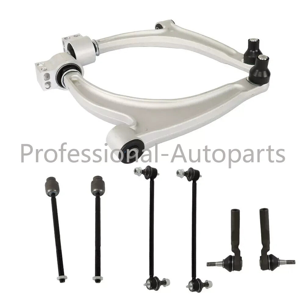 8PCS Front Tie Rods Sway Bar Links Control Arm KitFor for Chevrolet Malibu 2004-2012