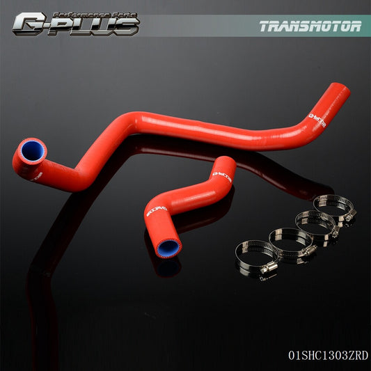 Silicone radiator hose suitable for 92-00 for Honda for Civic EK EG EX EG6 SOHC D15 D16 Red