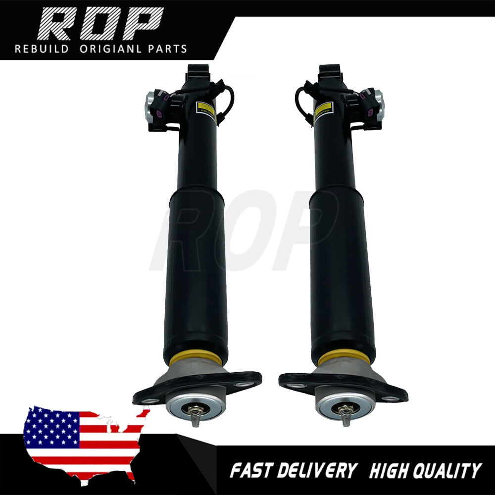 Pair Rear Left Right Shock Absorber Struts Electric for Cadillac SRX 2010-2016