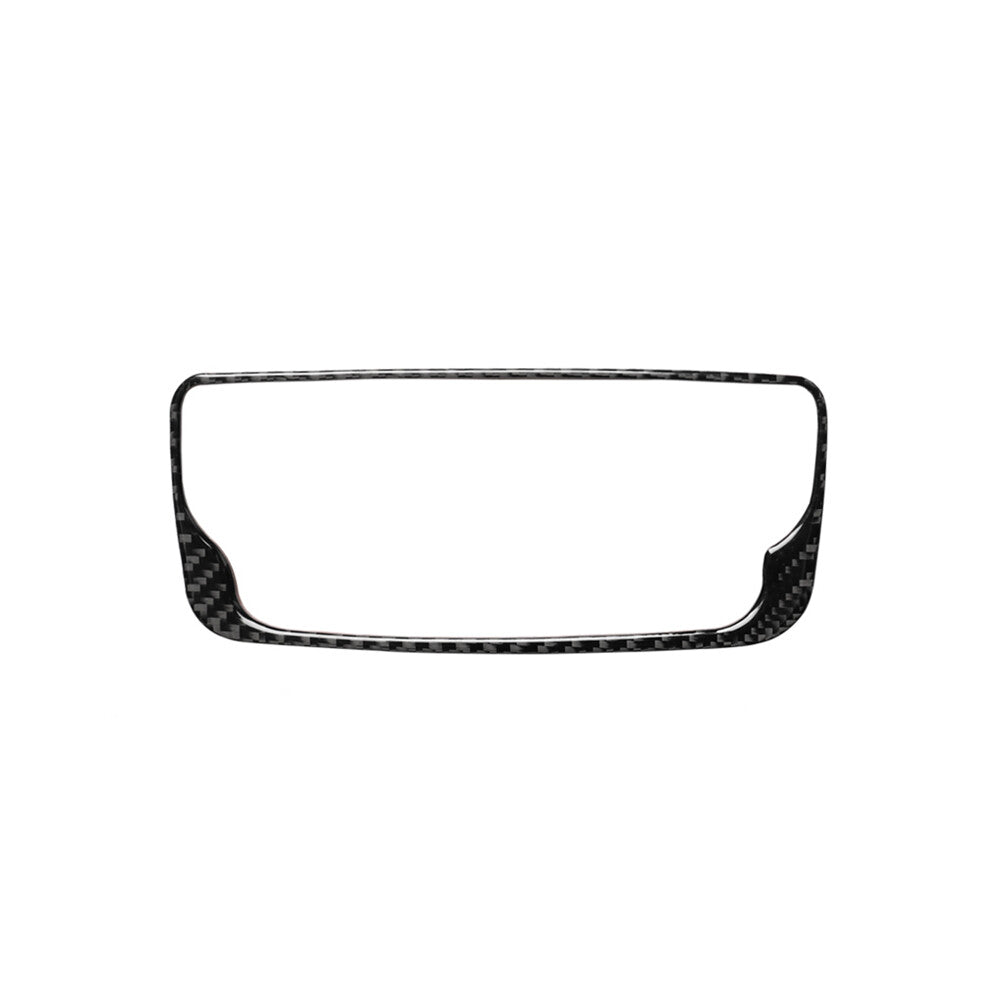 Carbon Fiber Rear Air Conditioner Panel Cover Sticker for Audi Q7 2016-19 Type B