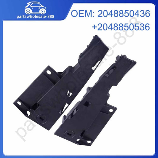 1Pair Front Bumper Grille Support Mounting Bracket for Mercedes GLK350 Upper