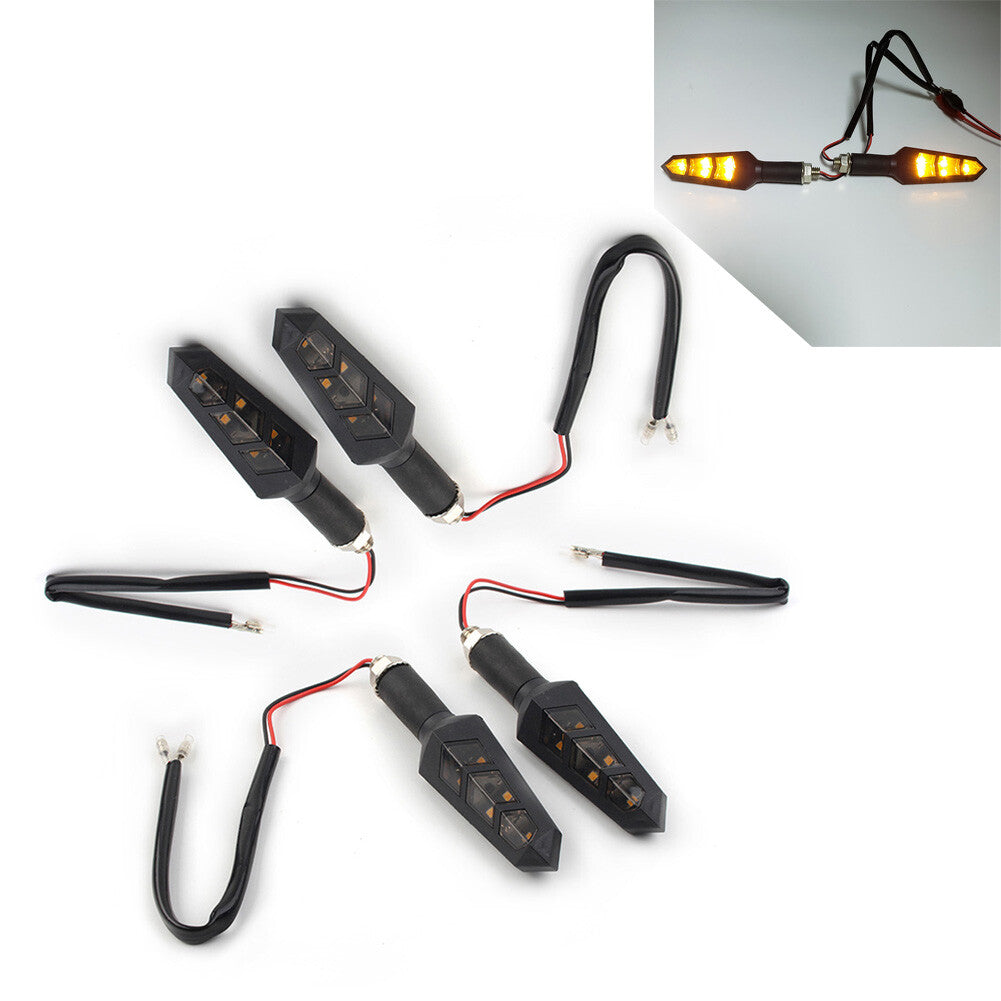 4St LED Blinker Blinker Lampe Blinker Scooter Universal Motorrad
