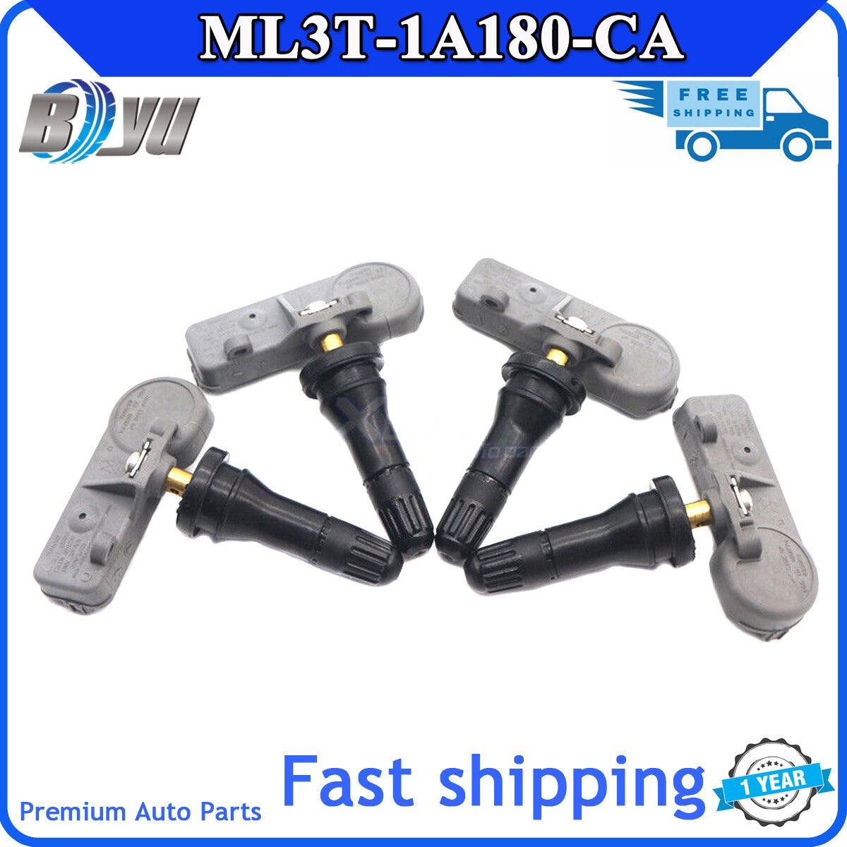 Suitable for Ford 's new TPMS 4x tire pressure sensor ML3Z-1A189-D ML3T-1A180-CA