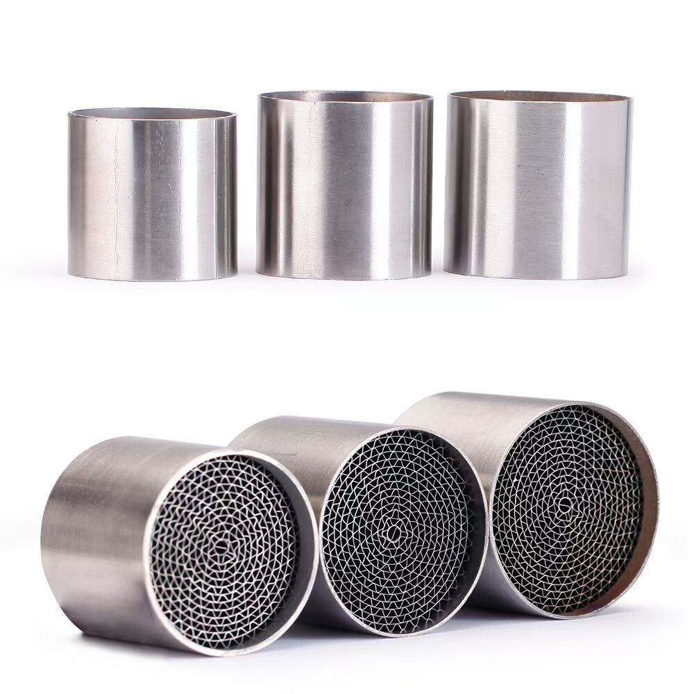 Motorcycle muffler pipe liner catalytic converter,for 53mm lower exhaust pipe