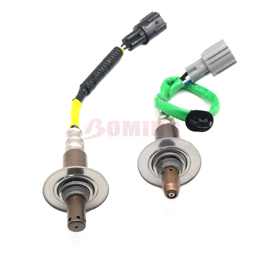2-pack upstream and downstream oxygen sensors suitable for Subaru Forester 2011 - 2013 and Impreza 2012 - 2014.