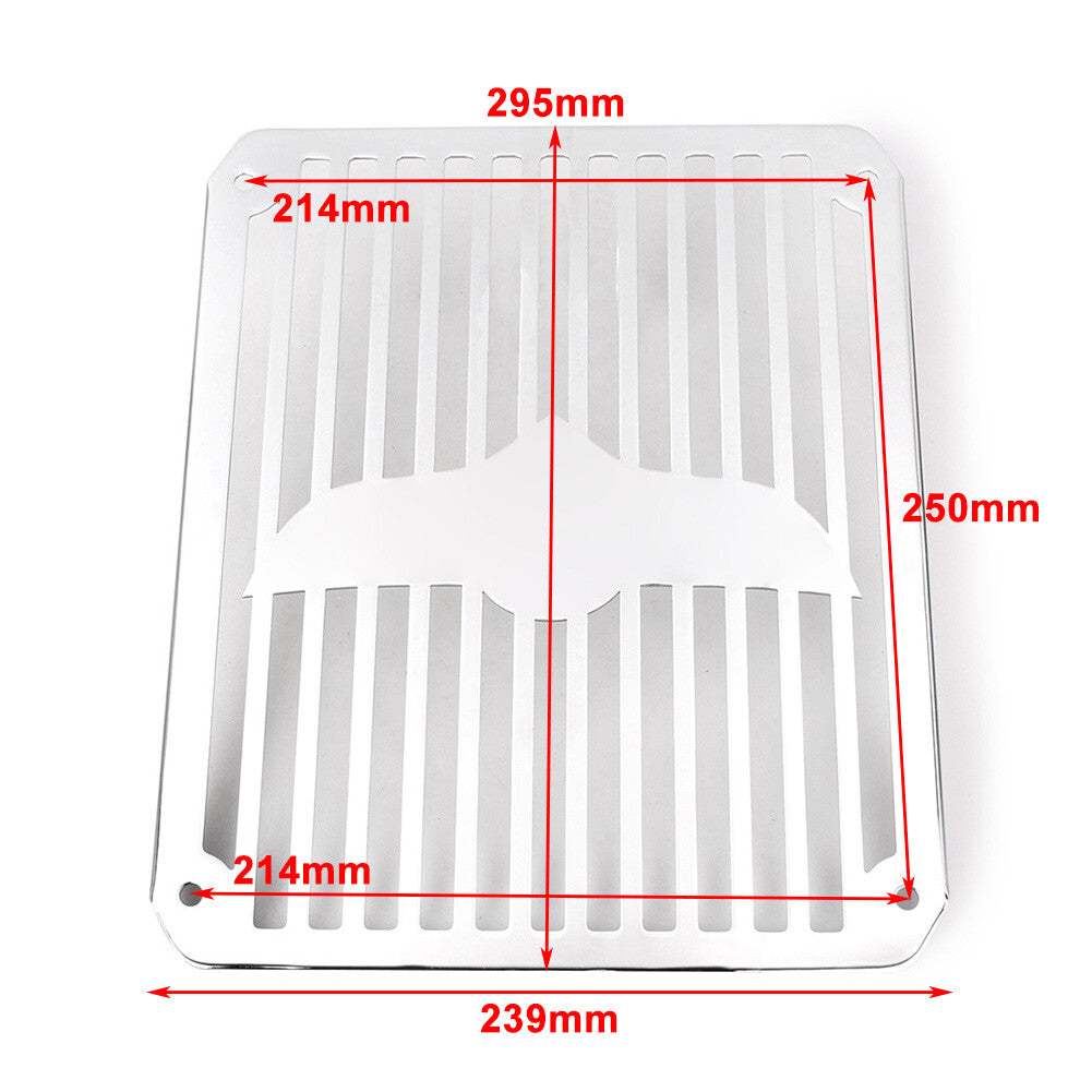 For 1995-2003 for Kawasaki VN800 Vulcan e Classic Chrome Radiator Grille Guard Cover