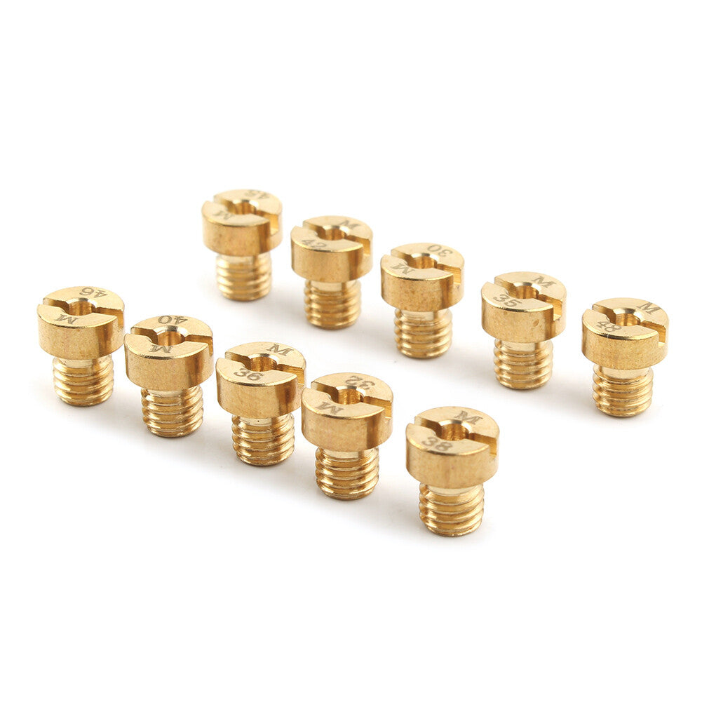 10x 70-88 M5 Main jet For Dellorto Carburetor SHA SHB UA UB PHBG VHB-CS VHBT-CS