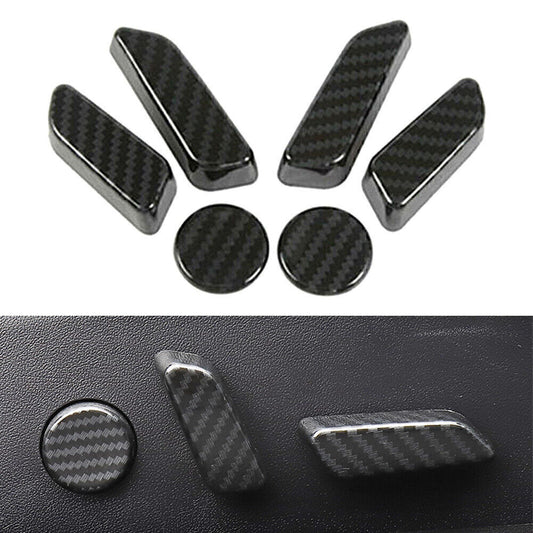 Carbonfaser Autoinnensitz Griff Abdeckung Verkleidung f¨¹r for Tesla Modell 3 2017-19
