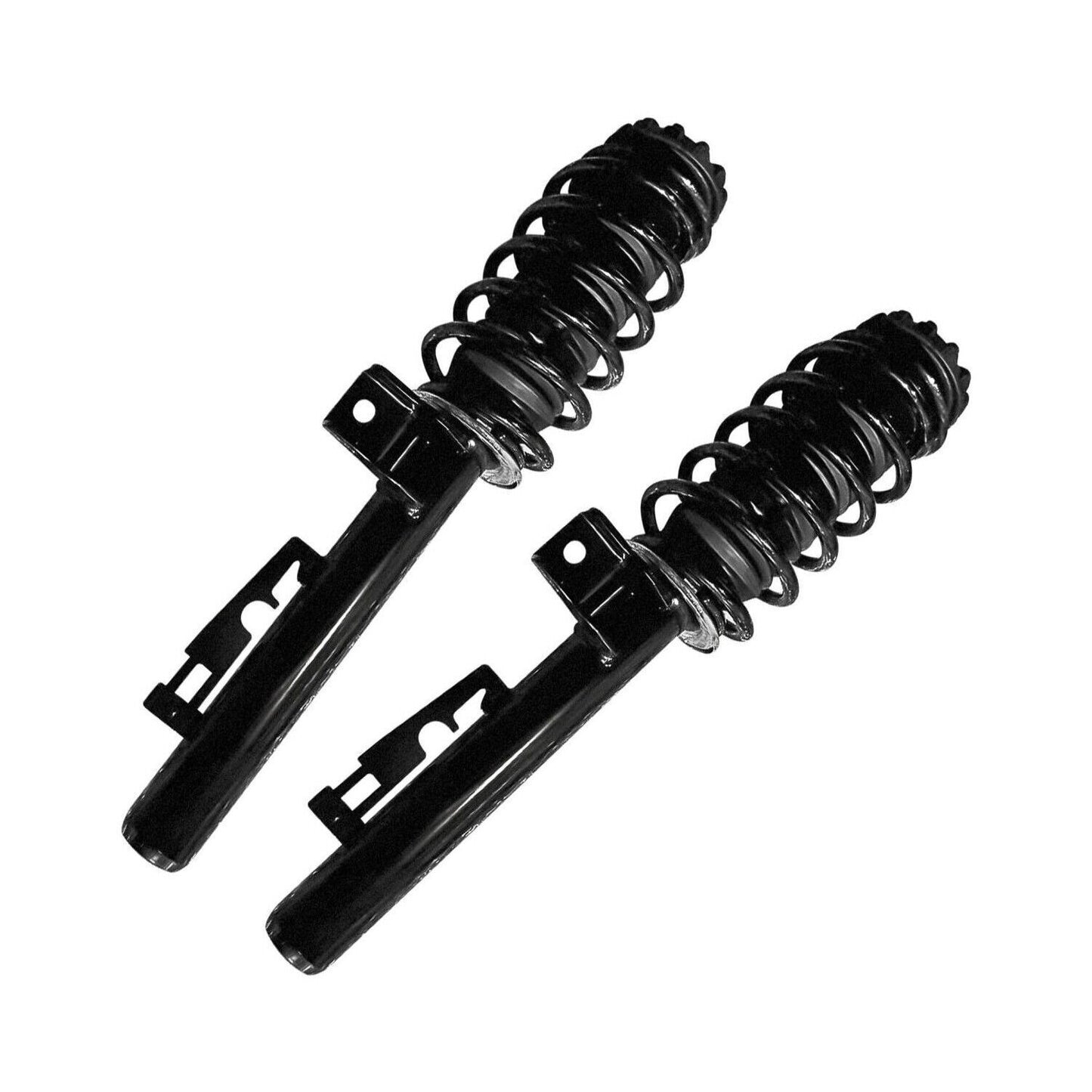 A pair of left and right front shock absorber struts with EDC for Smart Fortwo W453