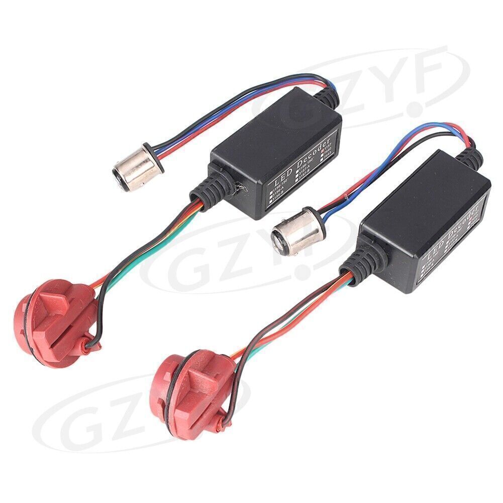 Car Warning CANBUS 1157 LED Decoder Light Bulb Error Load Resistor Socket