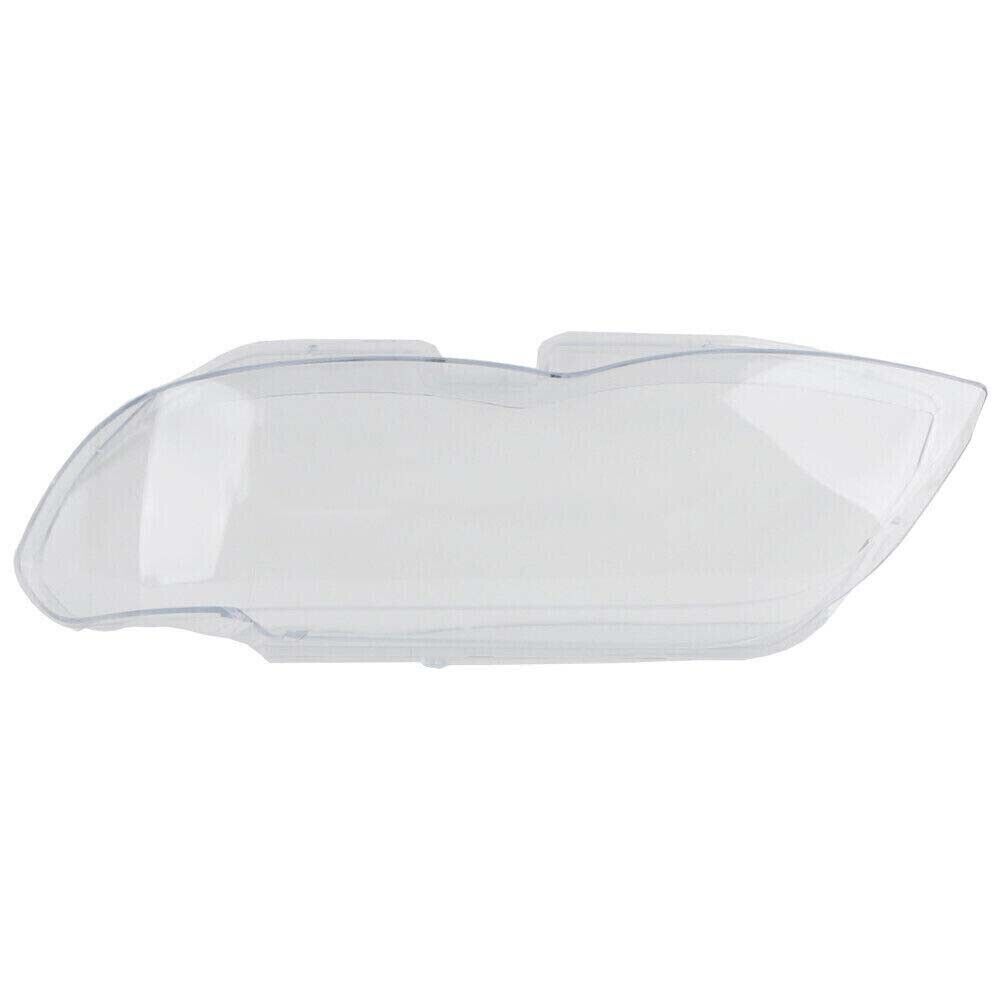 One pair of left and right headlight lens cover housings for BMW X5 E53 2004-2006
