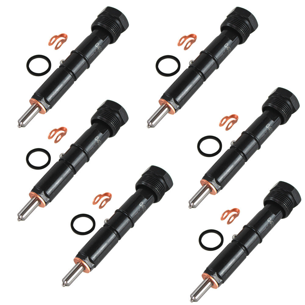 6X Fuel Injectors Kit 0432133864 for Dodge 12 Valve 5.9L +50HP 1994-1998