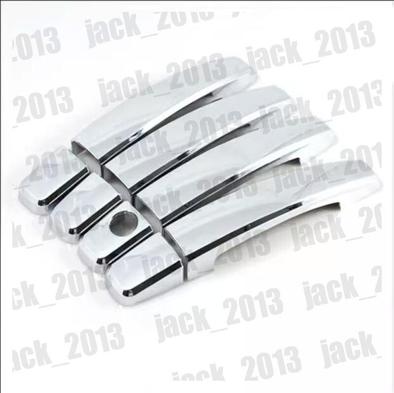 for Chevrolet TRAX 2014-2017 Chrome ABS style side door handle cover trim 8pcs