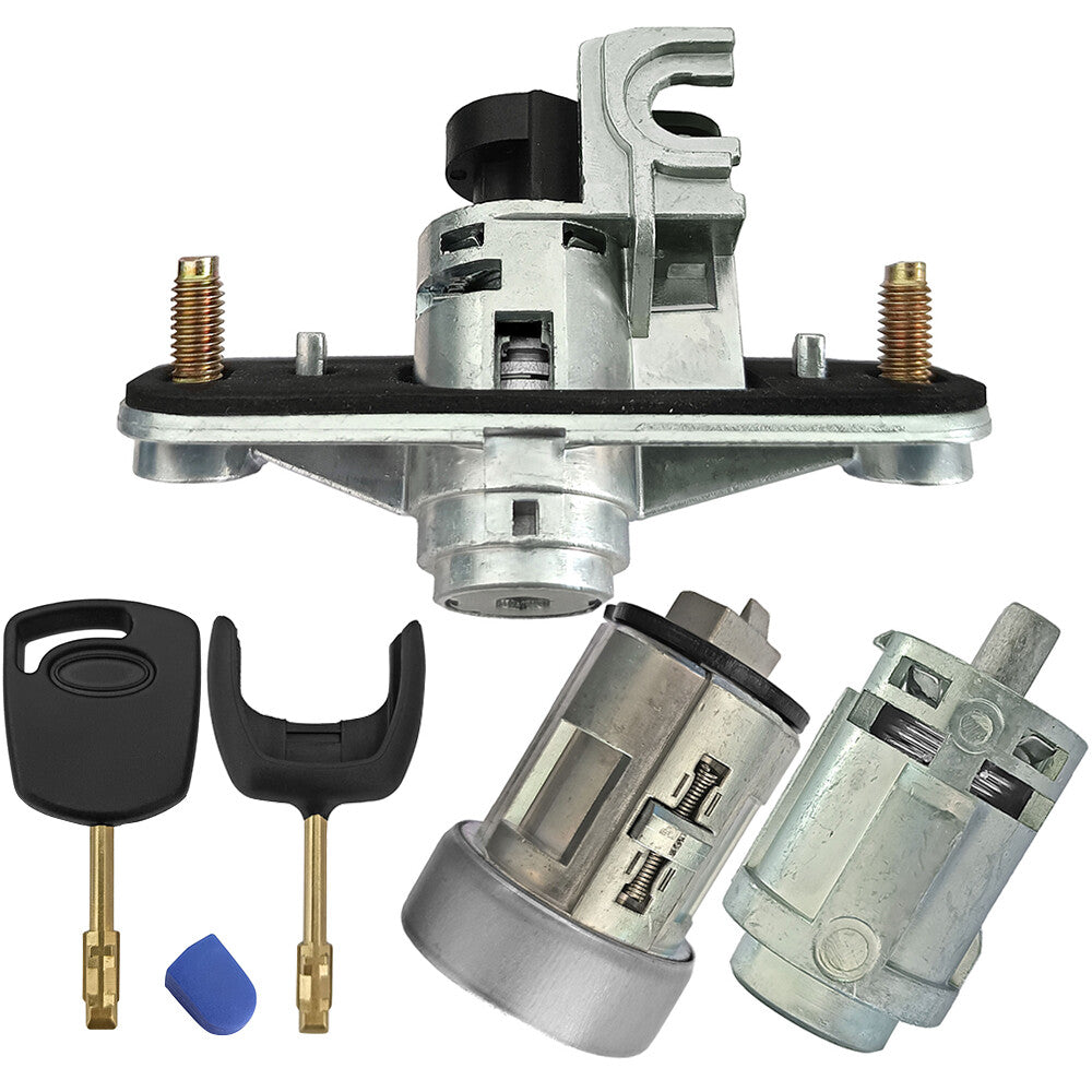 Door Lock Switch Cylinder Key Set Fits For Mondeo MK3 2000 2001 2002-2007