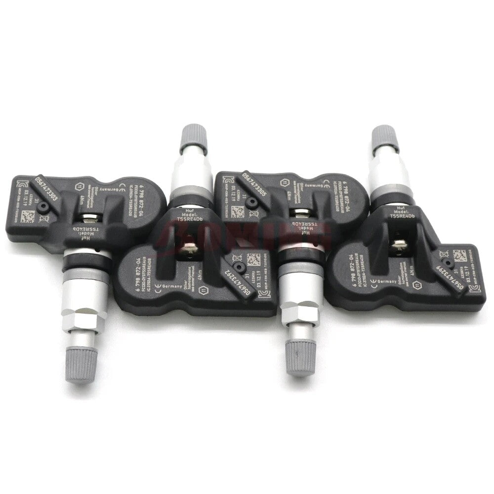 New 4pcs TPMS 6798872 TIRE PRESSURE SENSOR for BMW 2 3 4 5 6 7 Series X1 Z4 for Mini