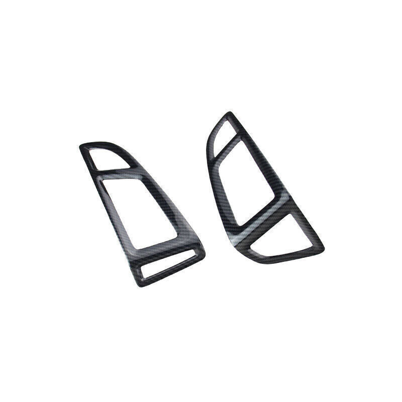 for Ford Focus ST RS 2012-2018 2P Carbon Fiber Console LR Air Outlet Vent Trims