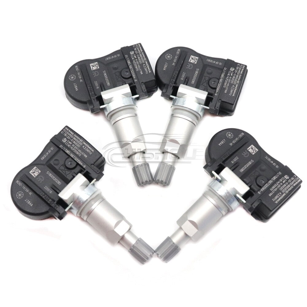 8G92-1A159-AE 4PCS TPMS TIRE PRESSURE SENSOR for Volvo S60 S80 V60 XC70 433MHz