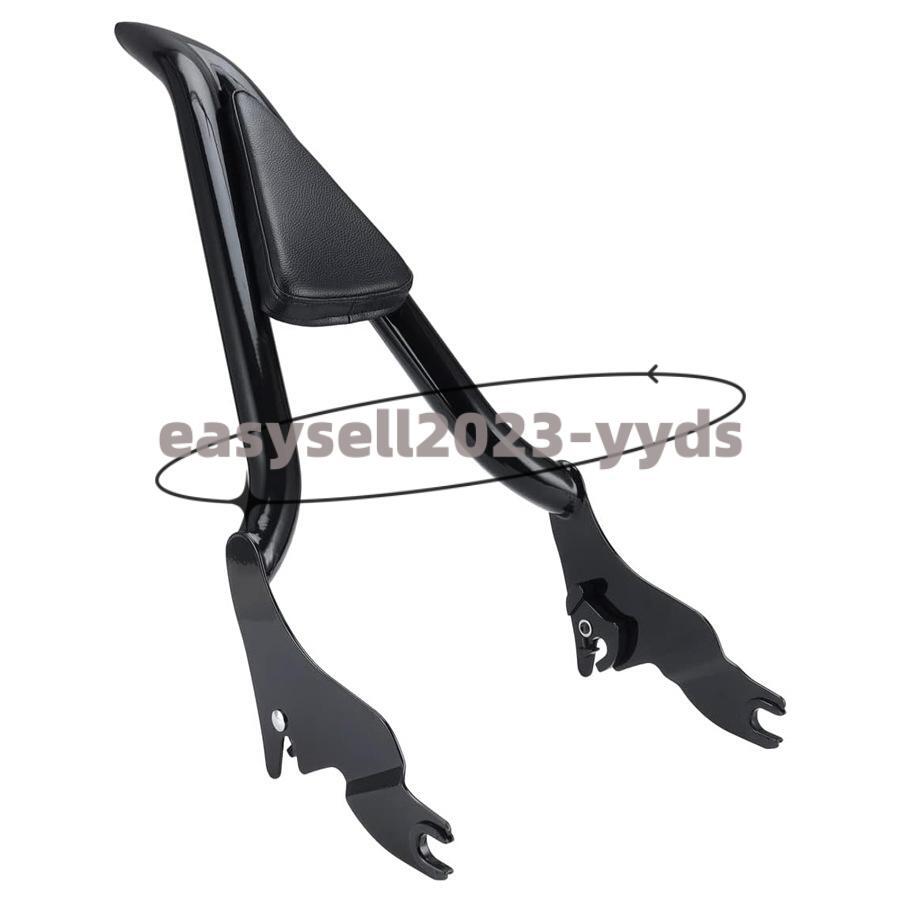 22 Sissy Bar Passenger Backrest for Harley Touring 09-23 Road King FLHR FLHRXS