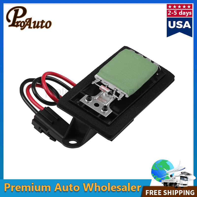 Rear A/C Blower Motor Resistor for Chevy Suburban 1500 for Cadillac for GMC 89018536