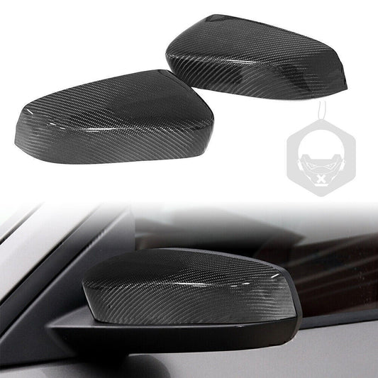 Carbon Fiber Add-On Car Side Mirror Cover For 2009-2013 09 for Ford for Mustang GT/Coupe
