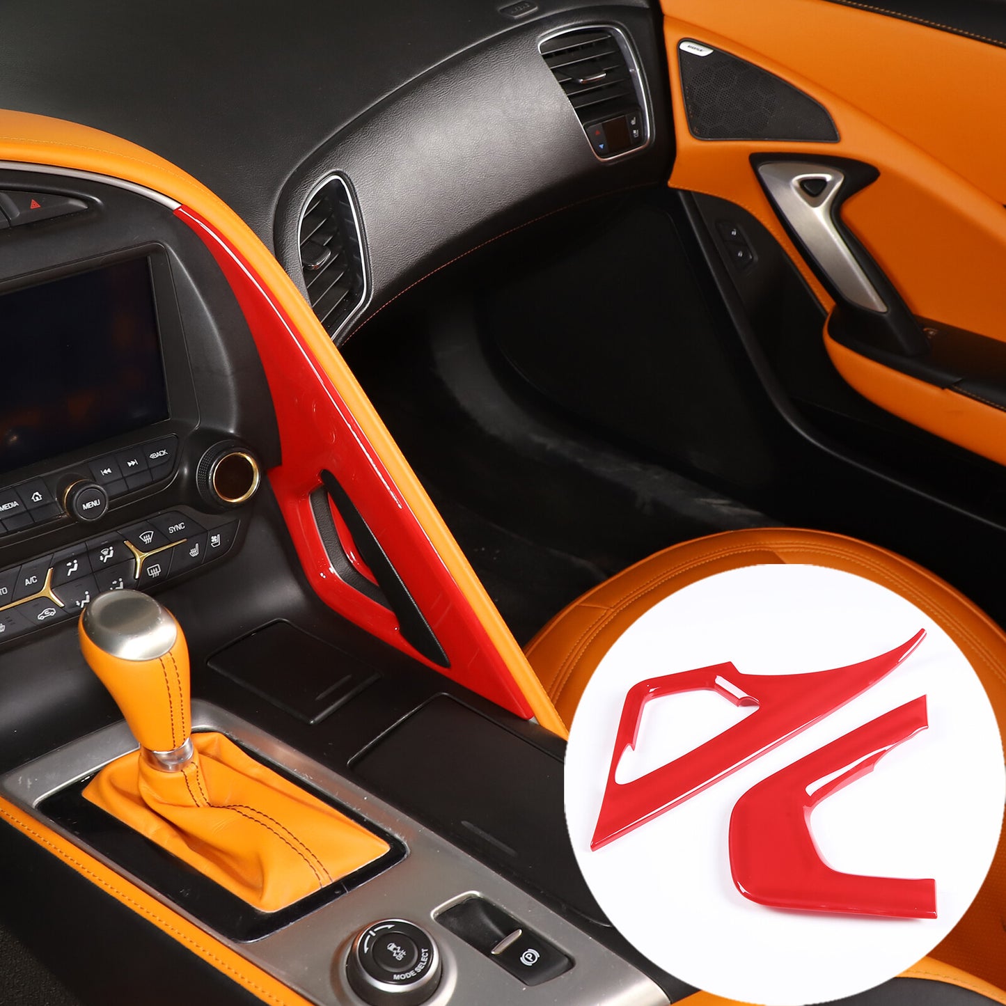 ABS smoked black side turn signal light cover trim for Hummer H3 2005-2009