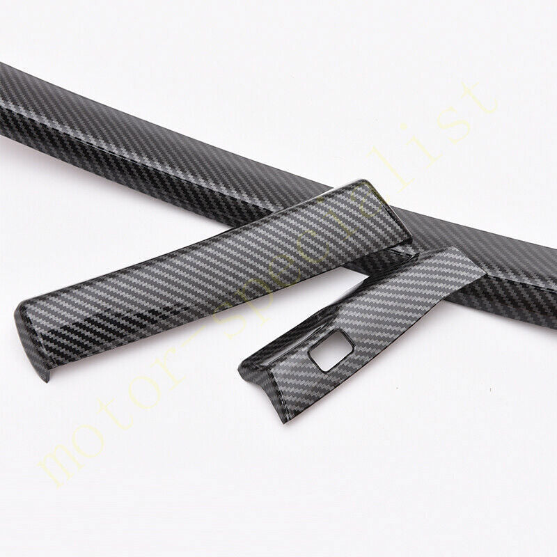 for Honda Accord 8th 2008-2012 Carbon Fiber Central Console Dashboard Strip Trim