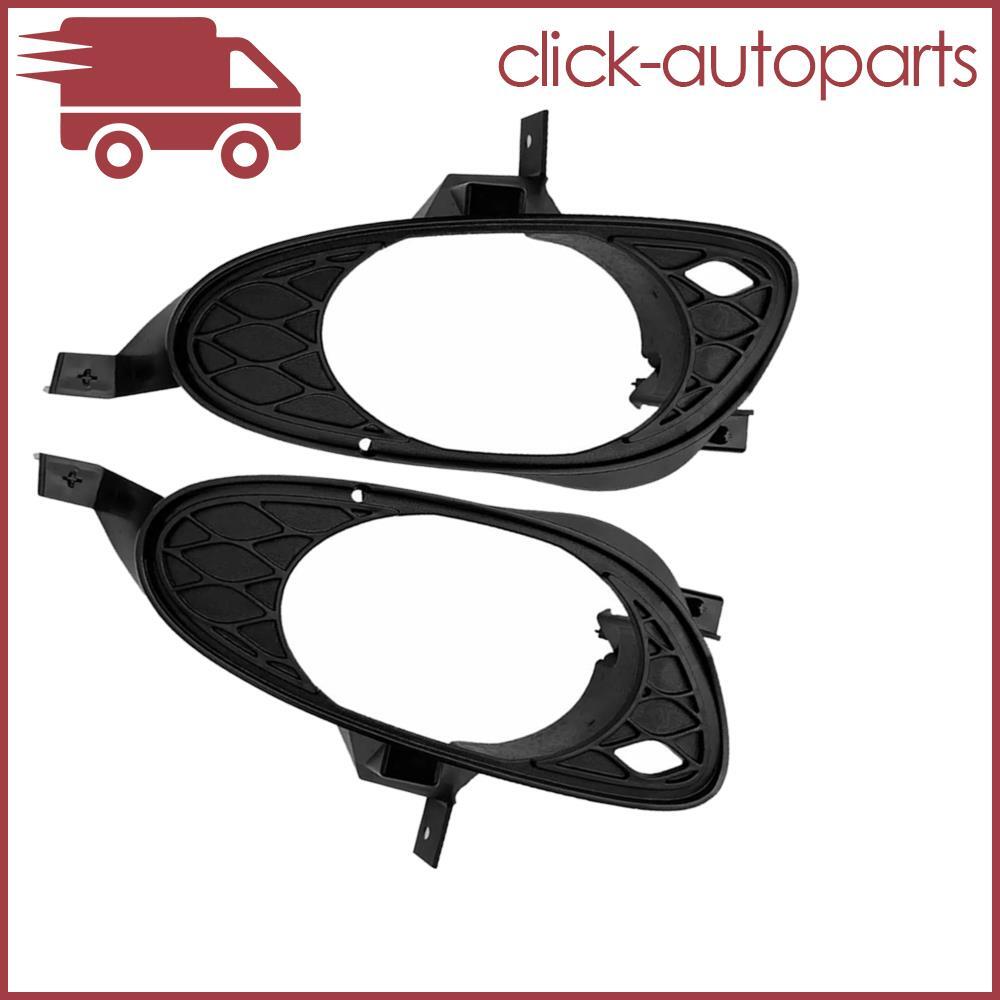 2Pcs Front Bumper Fog Light Trim Grille Left+Right For 2005-2008 CLS-Class W219