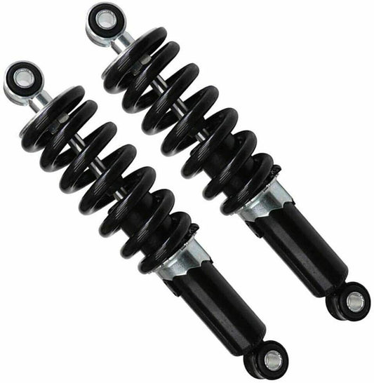 A pair of 240mm rear shock absorbers suitable for go-karts, four-wheel drive vehicles, all-terrain vehicles, dirt pit off-road bikes