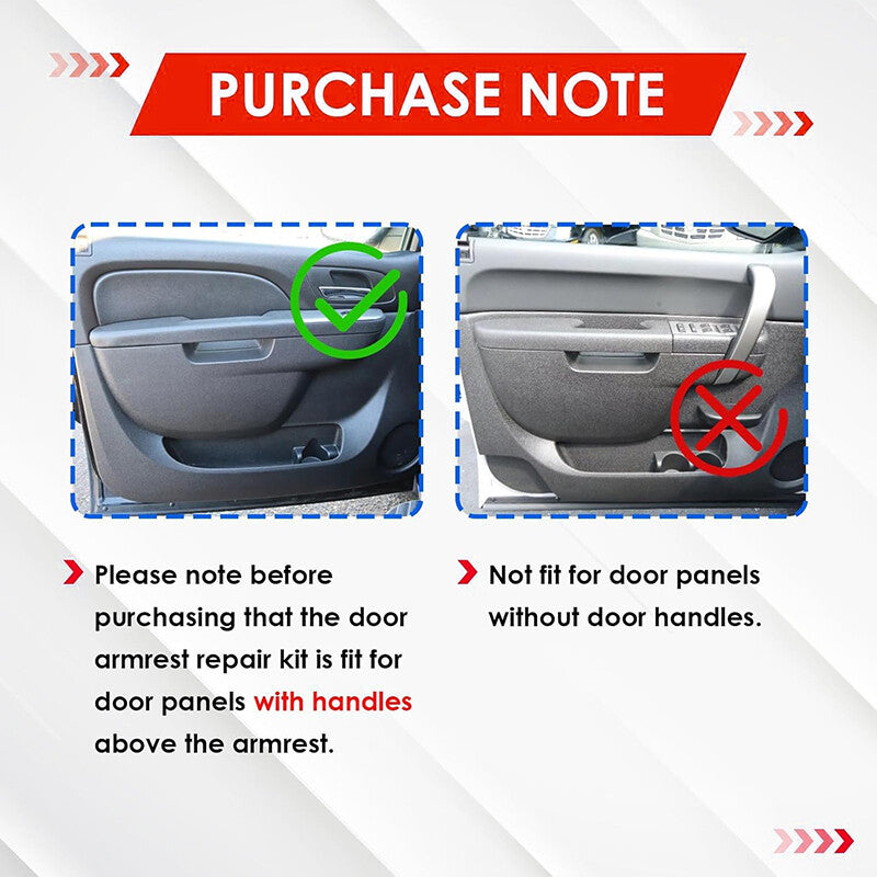 Left Driver Door Panel Handle Armrest Repair 80994 for 2010-2014 for GMC for Chevrolet