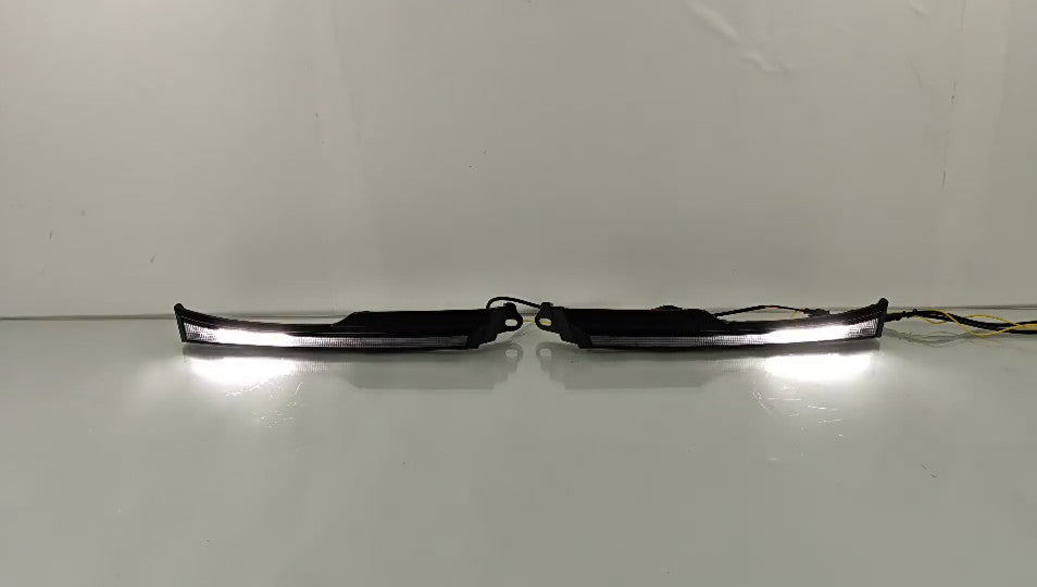 2-pack for Toyota 4Runner 2006-2009 LED DRL turn signal front marker headlights