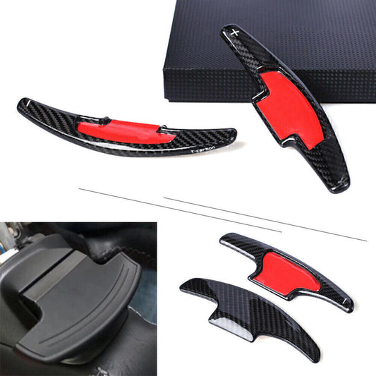 2-piece carbon fiber steering wheel paddle shifter extended version suitable for 2017 CR-V for CIVIC