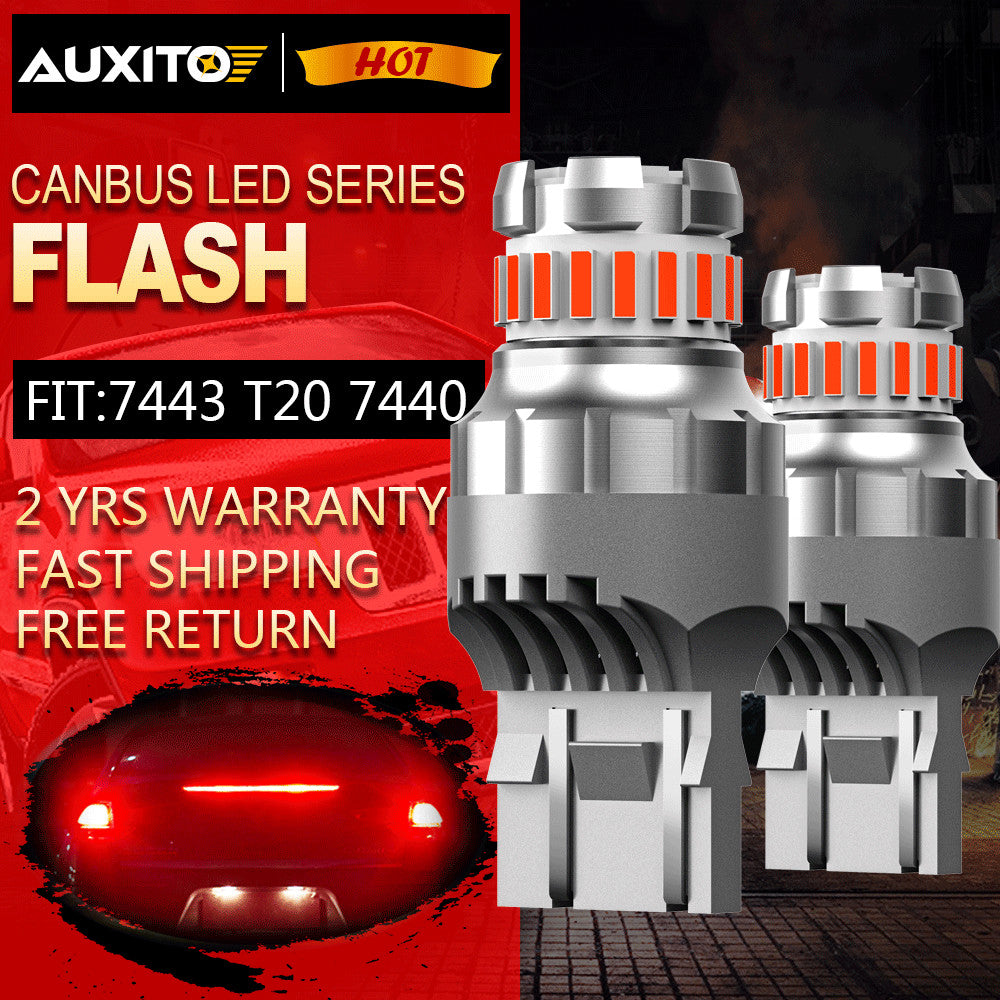 AUXITO 7443 7440 7444 T20 Red Light 23 LED Red Light