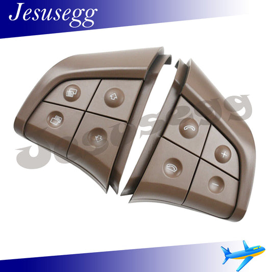 Qty 2 Steering Wheel Switch 4 Button Fit for Mercedes-Benz W164 W251 W245