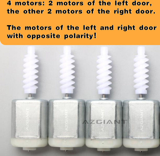 4pcs for 2018-2021 for Nissan Kicks 80500-5RW0A/80501-5RW0A Door Lock Actuator Motor