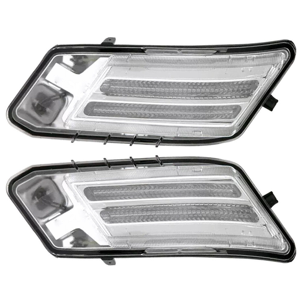 Pair Front LeftRight Bumper Parking Signal Lights For 2010 2011 2012 2013 XC60