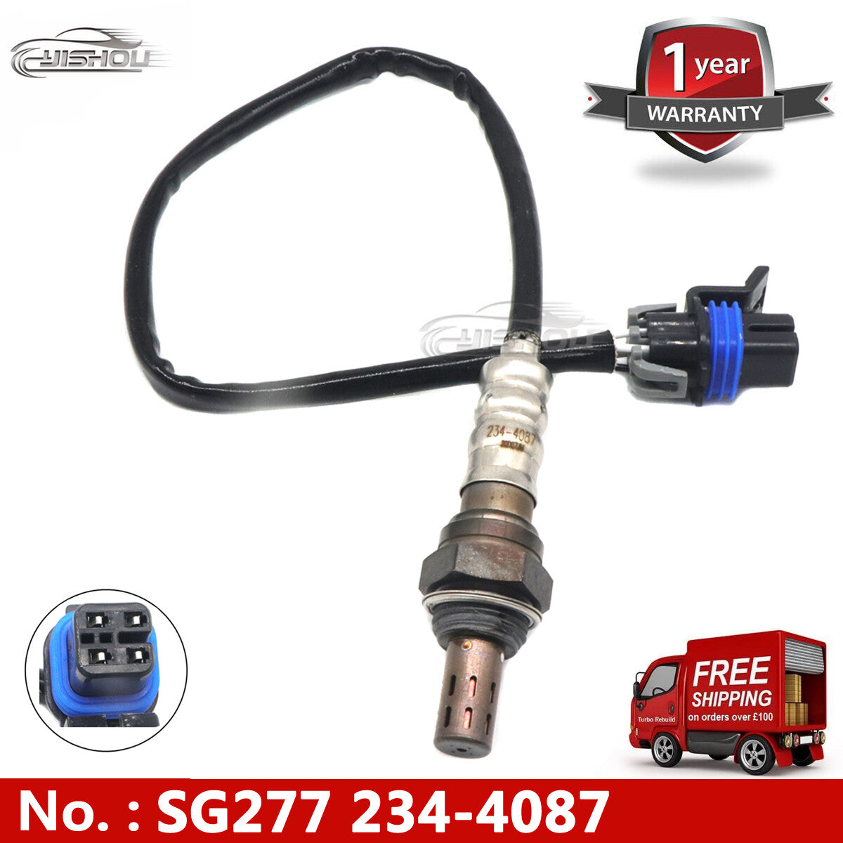 234-4087 SG277 Oxygen O2 sensor suitable for 1994-2004 for Buick for Chevrolet for Oldsmobile for Pontiac
