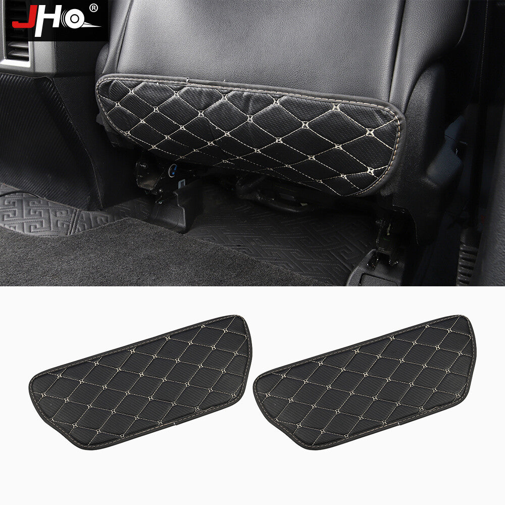 2pcs Car for Seat Back Anti-Kick Pad Mat Protector Cover Guard for Ford F150 F-150
