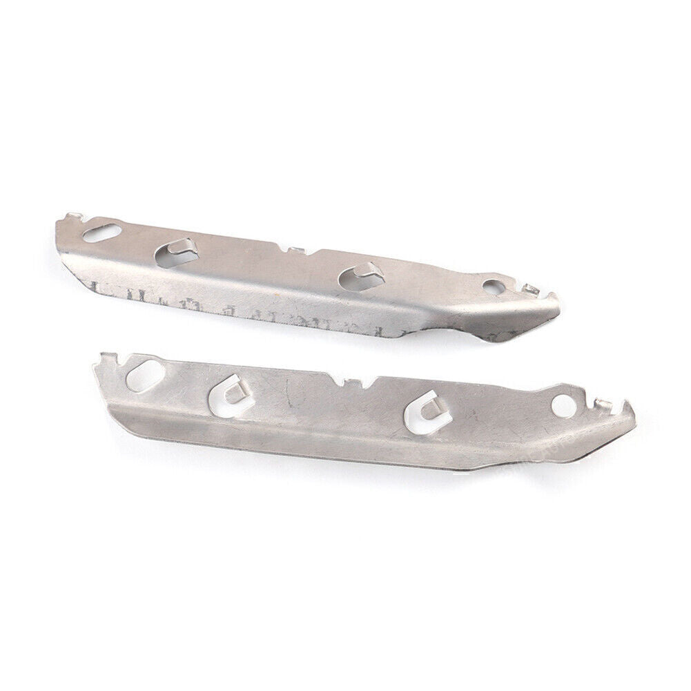 for BMW E90 E91 2006-11 Pair Front Bumper Cover Insert 51117134097 51117134098