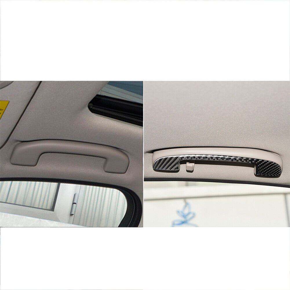 Carbon fiber handlebar protective cover decorative stickers suitable for Infiniti Q50 Q60 2014-19