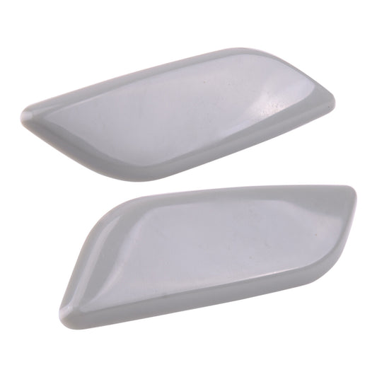 Pair Front Bumper Headlight Washer Cap Cover Fit for Mazda 3 AXELA 2014-2016