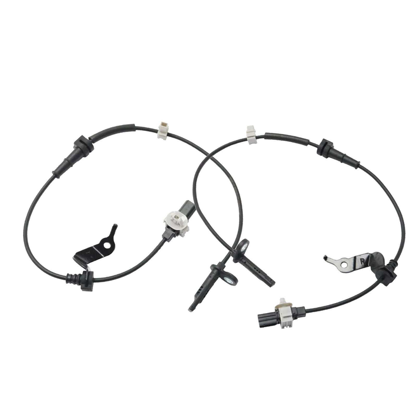 2PC Front ABS Speed Sensor fit 13-17 for Honda Accord Wheel Mounted with Harness