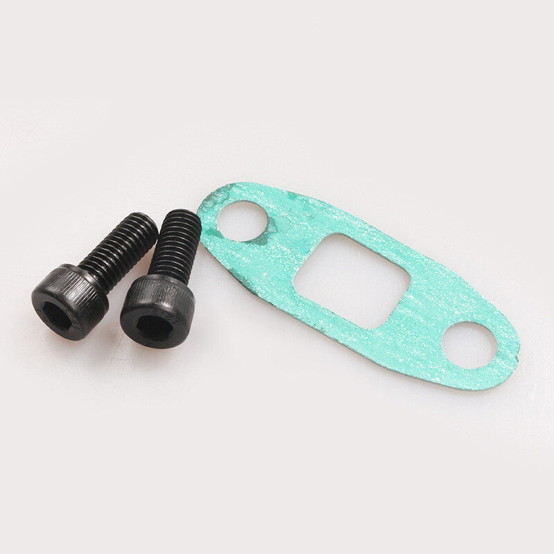 Turbine oil drain socket flange gasket adapter kit 4AN accessories for T3 T4 T60 T70
