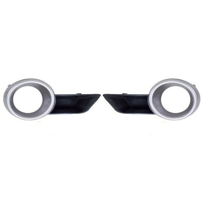Pair Front Fog Driving Light Cover Trim Fit for Toyota Highlander 2008-2010 2PCS