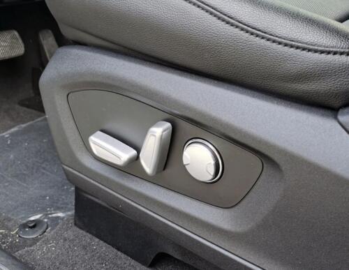 for Ford Explorer 2020-2022 Matt Silver ABS for Seat Adjust Handle Button Cover Trim