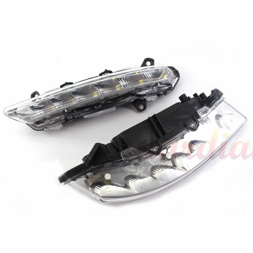 A pair of LED DRL fog lights suitable for Mercedes S450 S550 S600 S63 CLS GLK R-Class