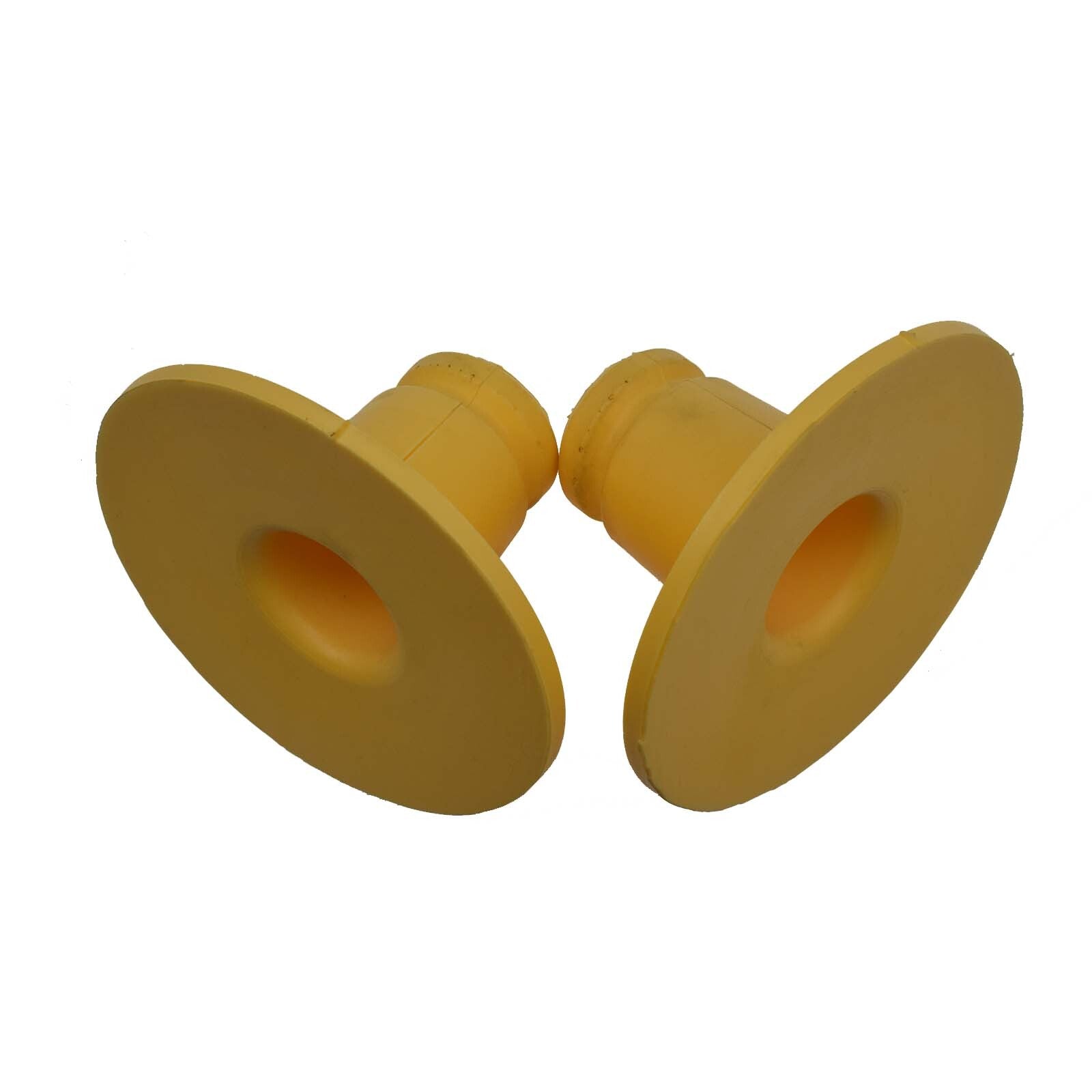 2PCS New Yellow Rear Coil Spring Bump Stop ABS 12802494 for SAAB 9-3 2003-2011