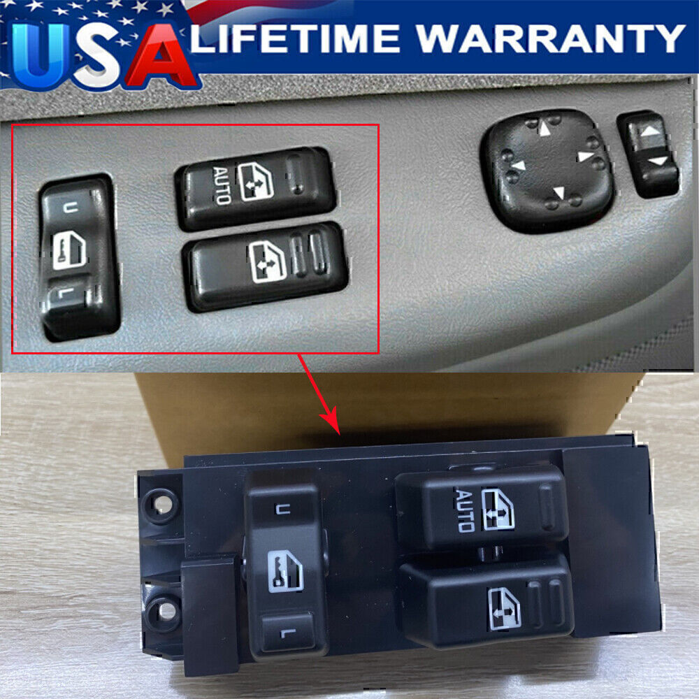 Driver Side Window Switch for Chevy Silverado for GMC for Sierra 1999 2000-2002 1504763