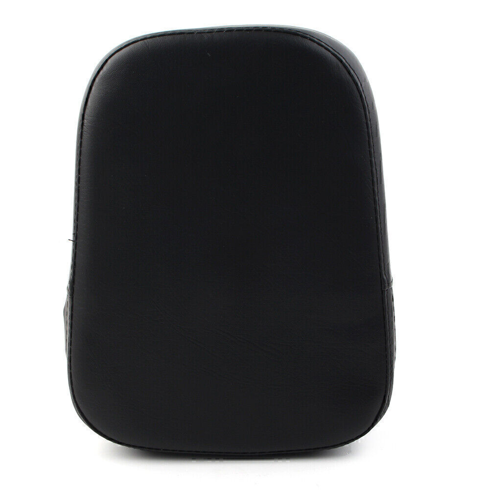 PU Black Motorcycle Sissy Bar Back for Seat Backrest Cushion Pad for Harley Chopper